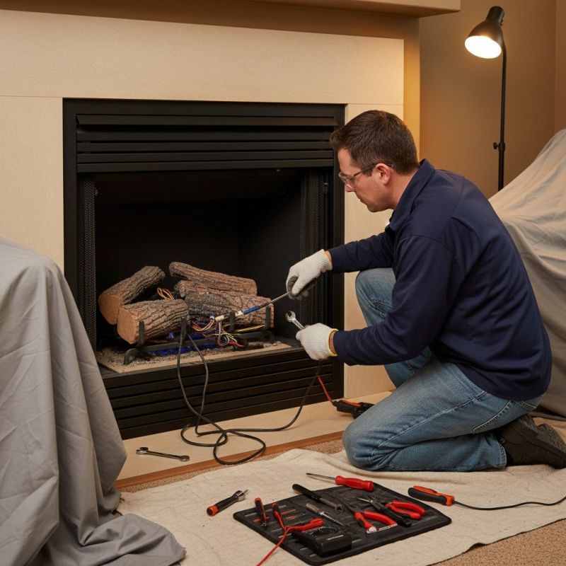 Local Fireplace Maintenance pros at work